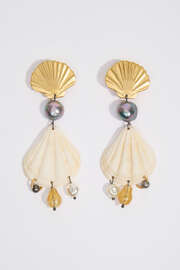 PENDIENTES CONCHA