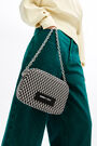 Bolso bandolera XS trenzado gris Bolso bandolera XS trenzado gris