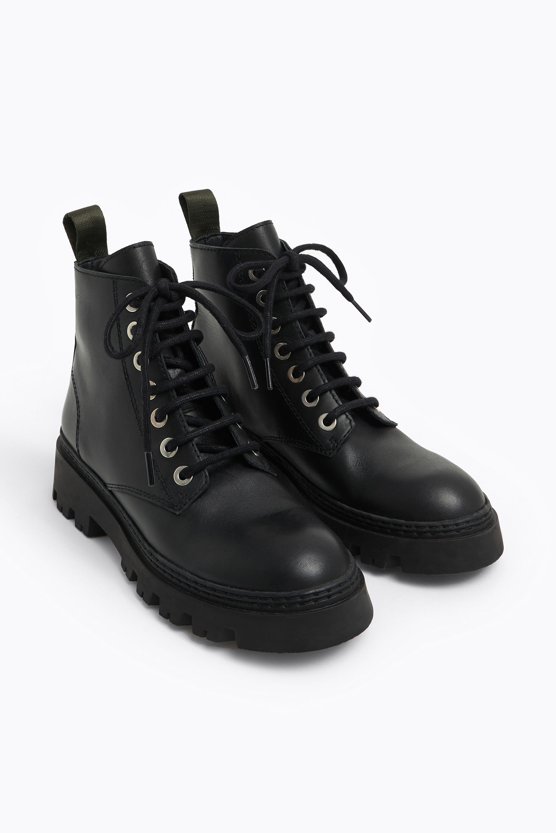 Botines Mujer | Bimba Y Lola Botín Acordonado Plataforma Negro ⋆ Ekohirsi