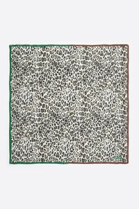 Pañuelo Leopard marfil