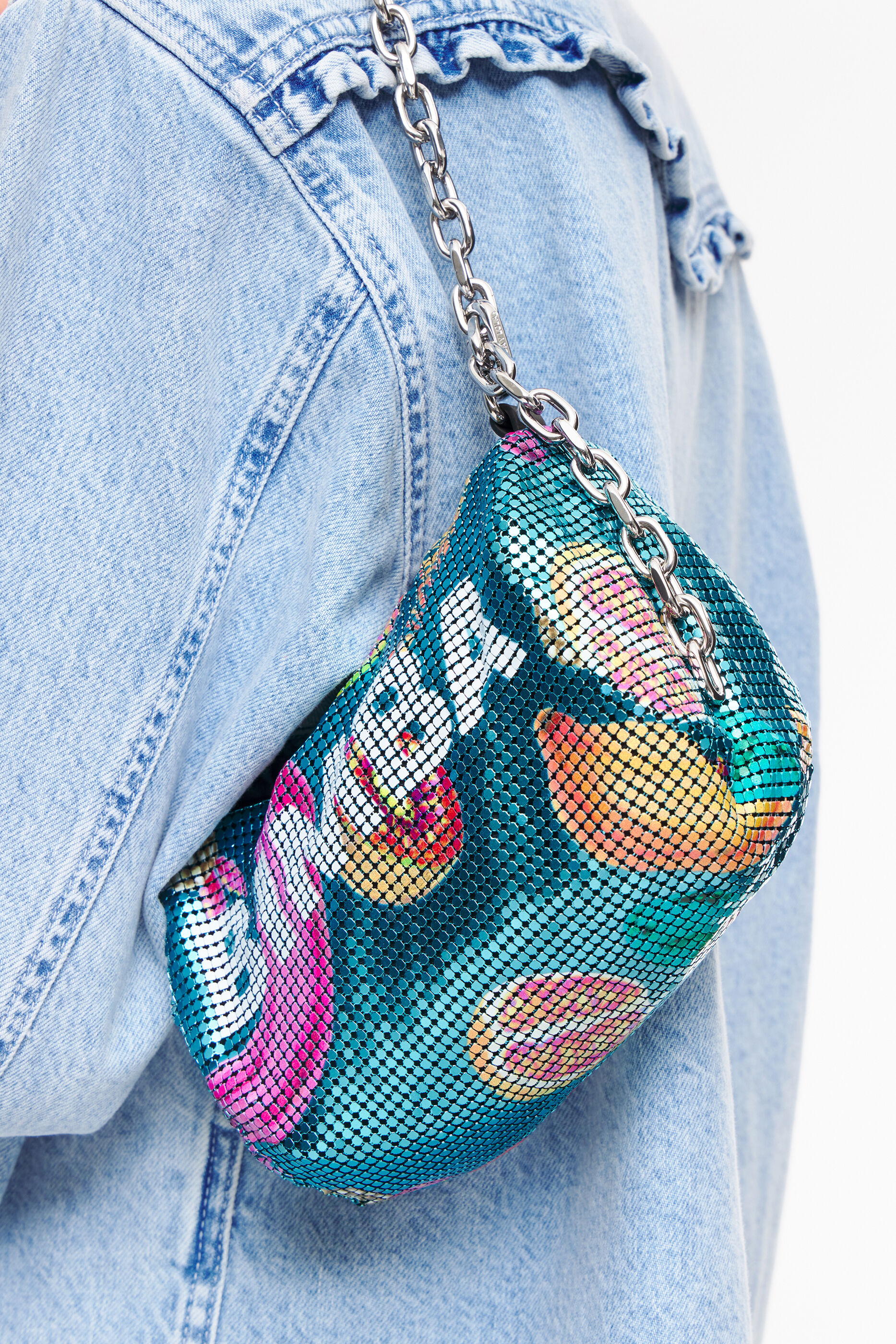 Bolso bimba y lola metalizado deals
