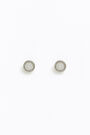 Pendientes logo cristal blanco Pendientes logo cristal blanco