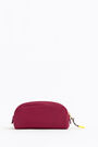 Neceser semiovalado nylon frambuesa Neceser semiovalado nylon frambuesa