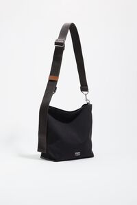 Bolso Carlino peque&ntilde;o gabardina antracita