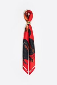 Charm bolso pañuelo perros rojo