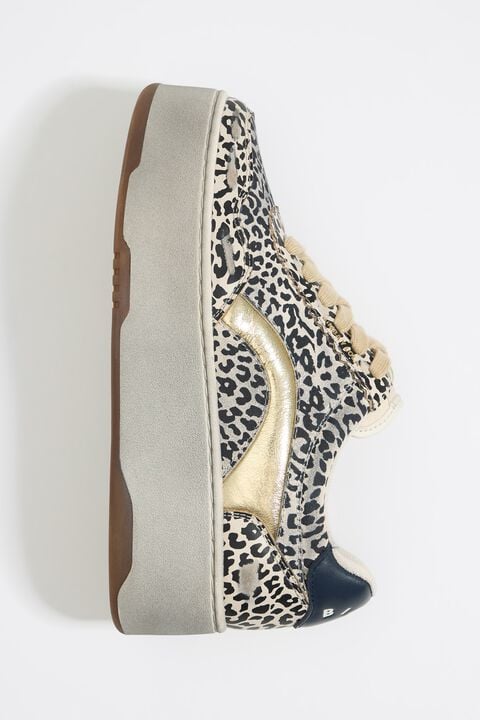 Deportiva cupsole 13 57 plataforma print Leopard beige Deportiva cupsole 13 57 plataforma print Leopard beige