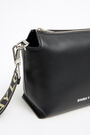 Bolso bandolera L rectangular piel negro Bolso bandolera L rectangular piel negro