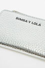 Monedero recto brillante plata Monedero recto brillante plata