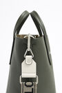 Bolso shopper vertical L piel verde Bolso shopper vertical L piel verde