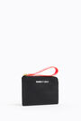 Monedero rectangular nylon negro Monedero rectangular nylon negro