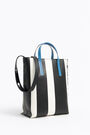 Bolso shopper vertical M rayas Bolso shopper vertical M rayas