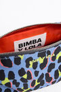 Neceser M nylon leopardo azul Neceser M nylon leopardo azul