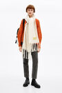 Bufanda beige logo Bufanda beige logo