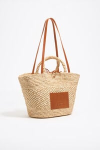 Bolso capazo grande natural Bolso capazo grande natural