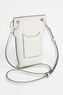 Minibolso móvil piel blanco Minibolso móvil piel blanco