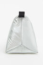 Neceser trapecio L nylon plata Neceser trapecio L nylon plata