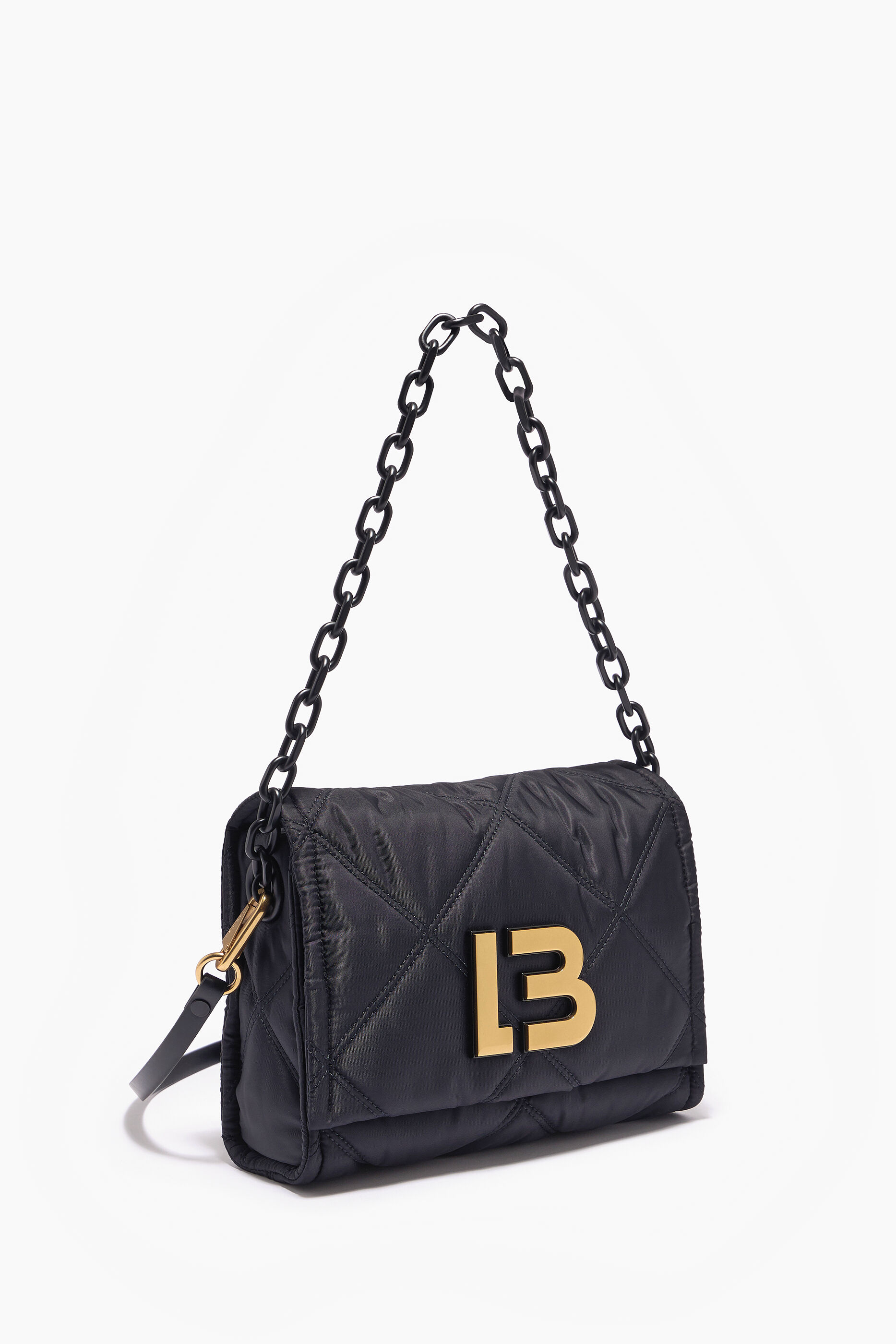 Bolso bandolera de nylon sales negro bimba y lola