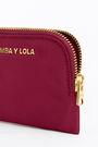 Monedero S nylon frambuesa Monedero S nylon frambuesa
