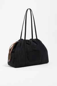 Bolso de hombro grande nylon negro