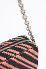 Bolso bandolera XS trenzado melocotón Bolso bandolera XS trenzado melocotón