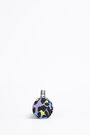 Estuche cilíndrico M nylon leopardo azul Estuche cilíndrico M nylon leopardo azul