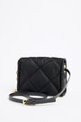 Bolso solapa S acolchado nylon negro Bolso solapa S acolchado nylon negro