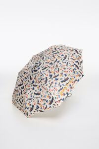 Paraguas grillos y flores