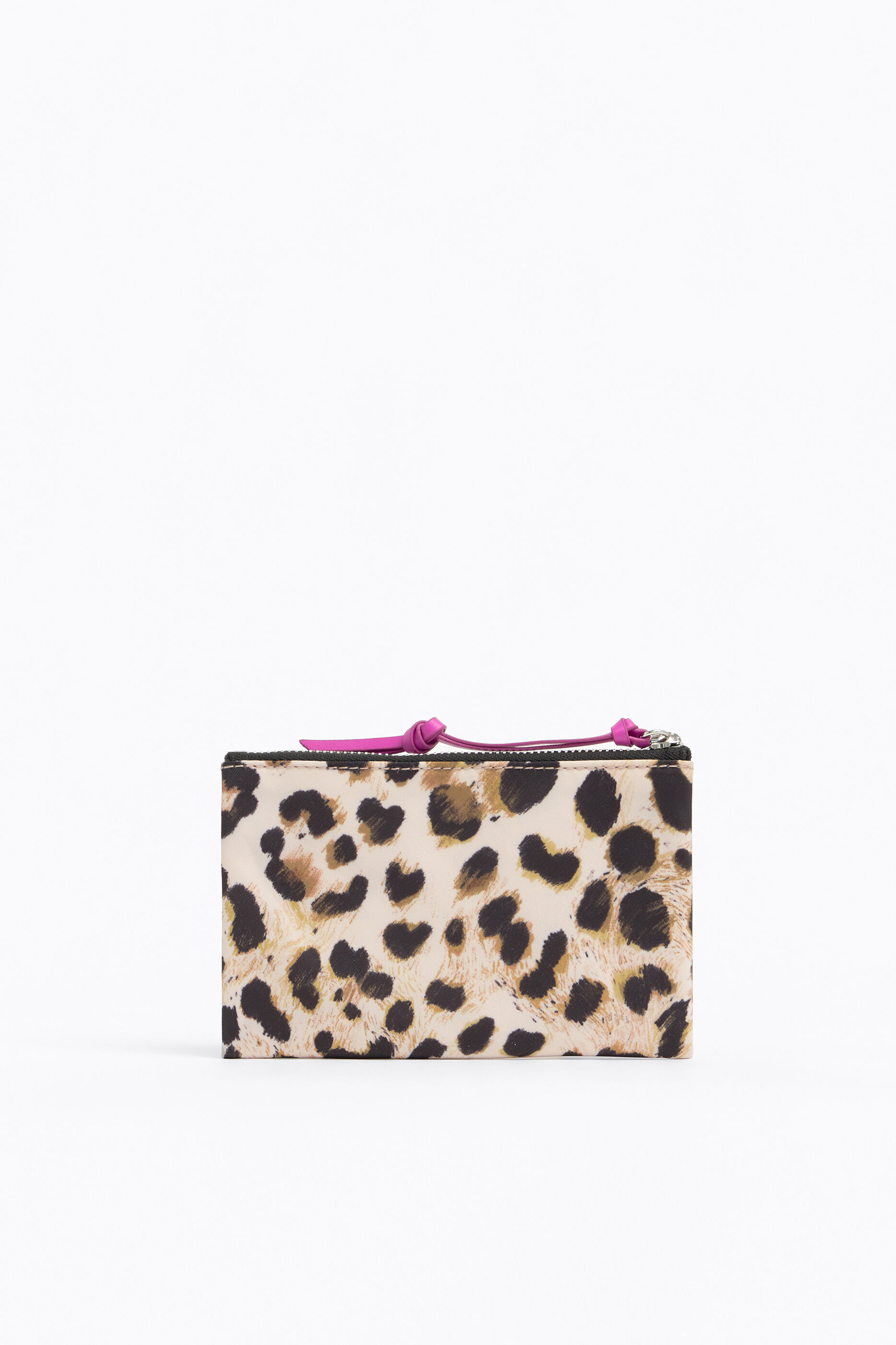 Cartera doble nylon Animal-Print