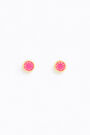 Pendientes pequeños logo rosa Pendientes pequeños logo rosa