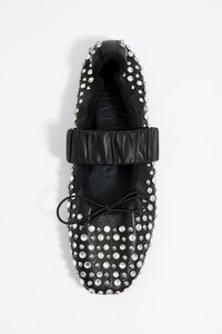 Bailarina tachas piel negra Bailarina tachas piel negra