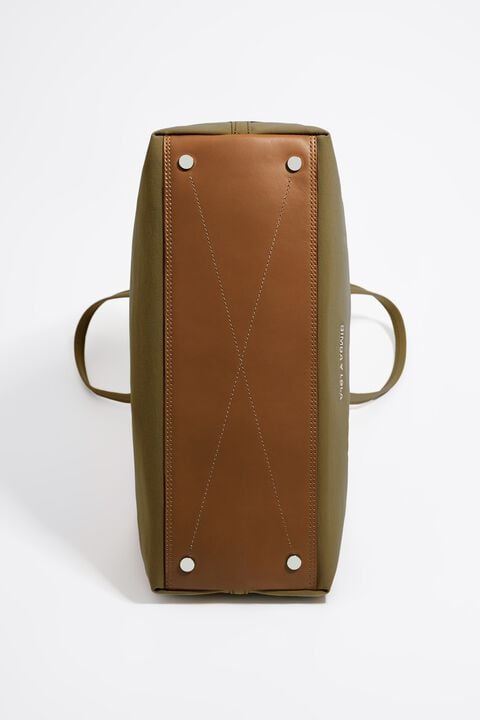 Bolso shopper Chihuahua grande gabardina oliva Bolso shopper Chihuahua grande gabardina oliva