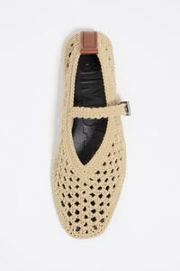 Bailarina crochet marfil