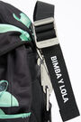 Mochila S nylon Rayguns negra Mochila S nylon Rayguns negra