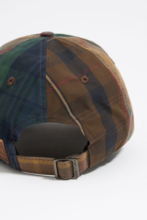 Gorra cuadros azul Gorra cuadros azul
