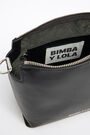 Bolso bandolera L rectangular piel negro Bolso bandolera L rectangular piel negro