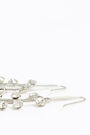 Pendientes largos cadena cristales Pendientes largos cadena cristales