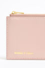 Monedero tarjetero piel rosa Monedero tarjetero piel rosa