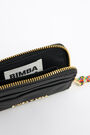 Monedero tarjetero nylon negro Monedero tarjetero nylon negro