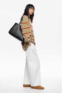 Bolso shopper Chihuahua piel negro