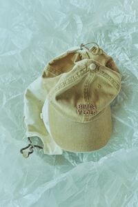 Gorra algod&oacute;n lavada camel