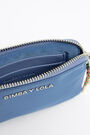 Monedero rectangular nylon azul Monedero rectangular nylon azul