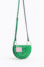 Bolso solapa S piel verde Bolso solapa S piel verde