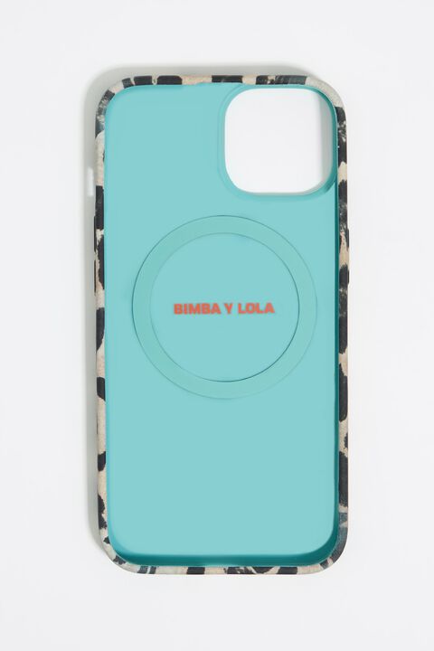Funda iPhone 16 Pro Max leopardo corazón Funda iPhone 16 Pro Max leopardo corazón