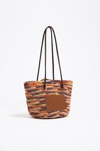 Bolso capazo mediano púrpura Bolso capazo mediano púrpura