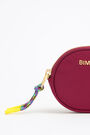 Monedero ovalado nylon frambuesa Monedero ovalado nylon frambuesa