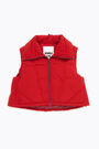 Chaleco plumas rojo Chaleco plumas rojo