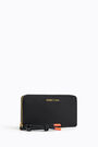 Billetera libro nylon negra Billetera libro nylon negra