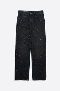 STRAIGHT CROPPED - Vaquero piedras negro STRAIGHT CROPPED - Vaquero piedras negro