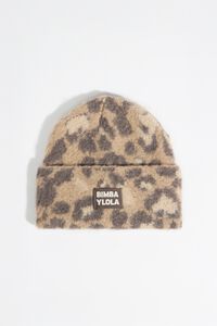 Gorro punto leopardo topo