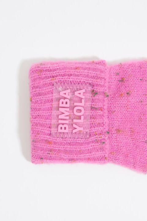 Guantes punto rosa Guantes punto rosa
